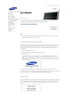 Предварительный просмотр 162 страницы Samsung 400DXn - SyncMaster - 40" LCD Flat Panel Display (Spanish) Manual De Usuario