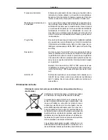 Предварительный просмотр 103 страницы Samsung 400FP-2 - SyncMaster - 40" LCD Flat Panel Display (Spanish) Manual Del Usuario