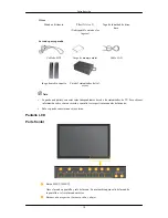 Предварительный просмотр 11 страницы Samsung 400TSN-2 - 40" LCD Touch Manual Del Usuario