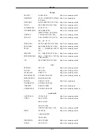 Предварительный просмотр 128 страницы Samsung 400TSN-2 - 40" LCD Touch Manual Del Usuario