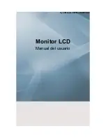 Samsung 400TSN-2 - 40" LCD Touch (Spanish) Manual Del Usuario предпросмотр