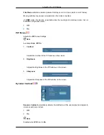 Предварительный просмотр 104 страницы Samsung 400UX - SyncMaster - 40" LCD Flat Panel Display User Manual