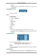 Предварительный просмотр 108 страницы Samsung 400UX - SyncMaster - 40" LCD Flat Panel Display User Manual