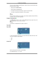 Предварительный просмотр 114 страницы Samsung 400UX - SyncMaster - 40" LCD Flat Panel Display User Manual