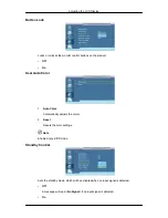 Предварительный просмотр 120 страницы Samsung 400UX - SyncMaster - 40" LCD Flat Panel Display User Manual