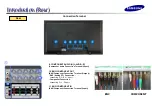 Предварительный просмотр 9 страницы Samsung 400UXn - SyncMaster - 40" LCD Flat Panel Display Training Manual