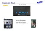 Предварительный просмотр 11 страницы Samsung 400UXn - SyncMaster - 40" LCD Flat Panel Display Training Manual