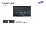 Предварительный просмотр 12 страницы Samsung 400UXn - SyncMaster - 40" LCD Flat Panel Display Training Manual