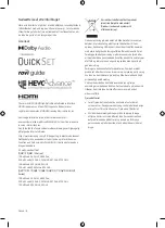 Preview for 57 page of Samsung 43CU7175U User Manual