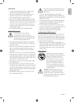 Предварительный просмотр 3 страницы Samsung 43TU7025 User Manual