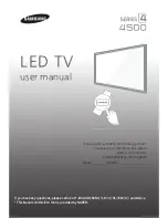 Preview for 1 page of Samsung 4500 series 4 User Manual