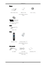 Предварительный просмотр 3 страницы Samsung 460CX - SyncMaster - 46" LCD TV Quick Start Manual