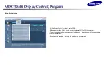 Предварительный просмотр 105 страницы Samsung 460DX - SyncMaster - 46" LCD Flat Panel... Training Manual