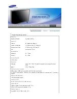 Preview for 136 page of Samsung 460Pn - SyncMaster - 46" LCD Monitor Manual Del Usuario