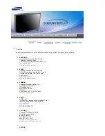 Preview for 143 page of Samsung 460Pn - SyncMaster - 46" LCD Monitor Manual Del Usuario