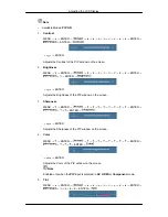 Предварительный просмотр 81 страницы Samsung 460UXn - SyncMaster - M User Manual