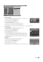 Preview for 47 page of Samsung 478S Series Installation Manual