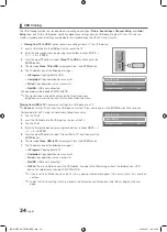 Предварительный просмотр 24 страницы Samsung 5 Series Installation Manual