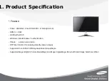 Preview for 3 page of Samsung 50 Series Manual
