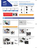 Предварительный просмотр 1 страницы Samsung 500 series 5 Quick Start Manual