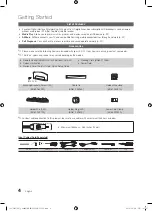 Предварительный просмотр 4 страницы Samsung 5000 Series User Manual