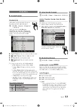 Preview for 13 page of Samsung 5000 Series User Manual