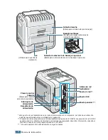 Предварительный просмотр 6 страницы Samsung 500N - CLP Color Laser Printer Manual De Instalación