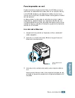 Предварительный просмотр 21 страницы Samsung 500N - CLP Color Laser Printer Manual De Instalación