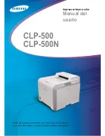 Предварительный просмотр 30 страницы Samsung 500N - CLP Color Laser Printer Manual De Instalación