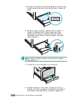 Предварительный просмотр 70 страницы Samsung 500N - CLP Color Laser Printer Manual De Instalación