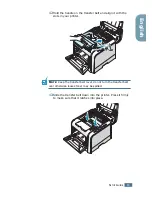 Предварительный просмотр 11 страницы Samsung 500N - CLP Color Laser Printer Setup Manual