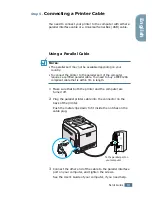 Предварительный просмотр 19 страницы Samsung 500N - CLP Color Laser Printer Setup Manual