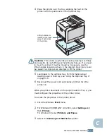 Предварительный просмотр 229 страницы Samsung 500N - CLP Color Laser Printer Setup Manual