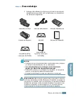 Preview for 3 page of Samsung 500N - CLP Color Laser Printer (Spanish) Manual De Instalación