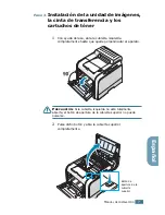 Preview for 7 page of Samsung 500N - CLP Color Laser Printer (Spanish) Manual De Instalación