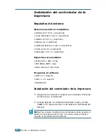 Preview for 194 page of Samsung 500N - CLP Color Laser Printer (Spanish) Manual De Instalación