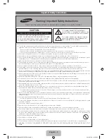 Preview for 2 page of Samsung 5100 Series User Manual