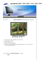 Предварительный просмотр 24 страницы Samsung 515V - SyncMaster - 15" LCD Monitor (Spanish) Manual Del Usuario