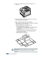 Предварительный просмотр 4 страницы Samsung 550N - CLP Color Laser Printer (Spanish) Manual De Instalación