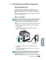 Предварительный просмотр 19 страницы Samsung 550N - CLP Color Laser Printer (Spanish) Manual De Instalación