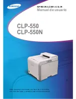 Предварительный просмотр 34 страницы Samsung 550N - CLP Color Laser Printer (Spanish) Manual De Instalación