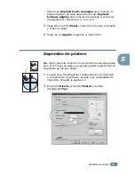 Предварительный просмотр 123 страницы Samsung 550N - CLP Color Laser Printer (Spanish) Manual De Instalación