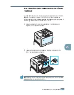 Предварительный просмотр 143 страницы Samsung 550N - CLP Color Laser Printer (Spanish) Manual De Instalación