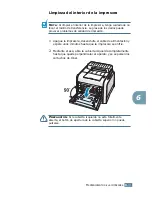 Предварительный просмотр 163 страницы Samsung 550N - CLP Color Laser Printer (Spanish) Manual De Instalación