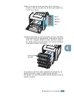 Предварительный просмотр 169 страницы Samsung 550N - CLP Color Laser Printer (Spanish) Manual De Instalación