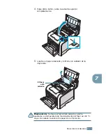 Предварительный просмотр 185 страницы Samsung 550N - CLP Color Laser Printer (Spanish) Manual De Instalación