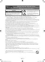 Preview for 2 page of Samsung 58h5203 User Manual