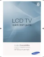 Preview for 1 page of Samsung 6 series Quick Start Manual