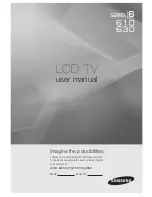 Samsung 610 Series User Manual предпросмотр