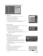 Предварительный просмотр 43 страницы Samsung 680 SERIES Installation Manual